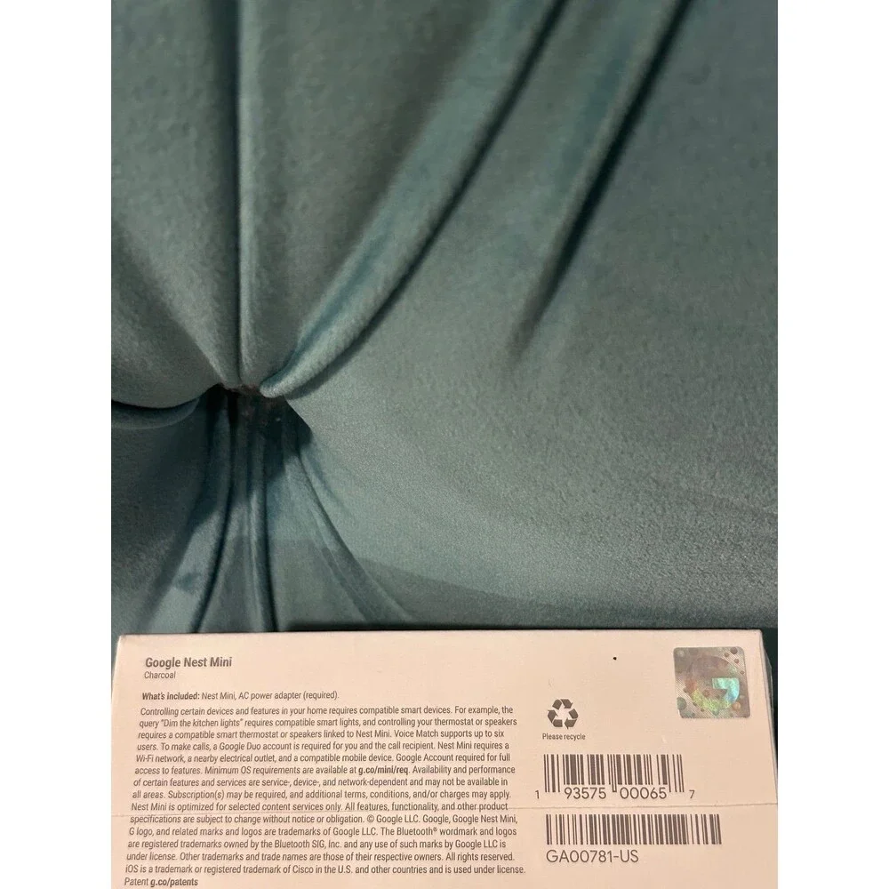 Google Nest Mini (2nd Generation) - Charcoal Brand New